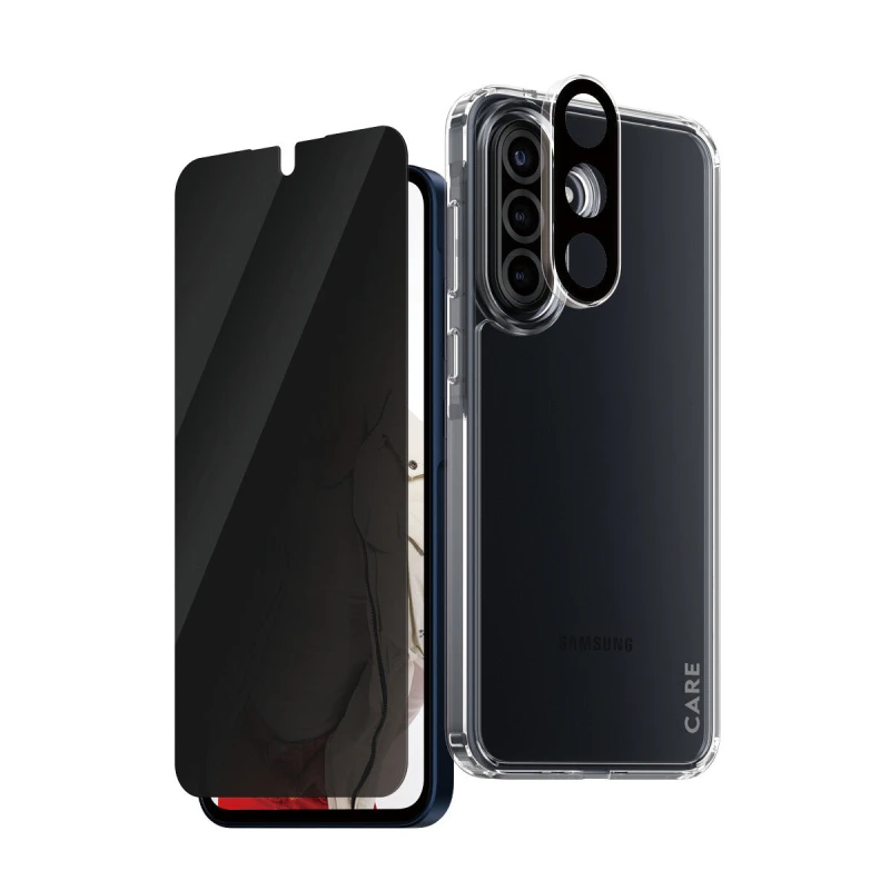 Image of PanzerGlass PanzerGlass CARE by Flagship 3-in-1 Privacy Bundle Samsung Galaxy A36 5G CRRCHPUG38083