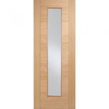 Image of LPD Vancouver Fully Finished Oak 1 Light Glazed Internal Door - 1981mm x 686mm (78 inch x 27 inch)