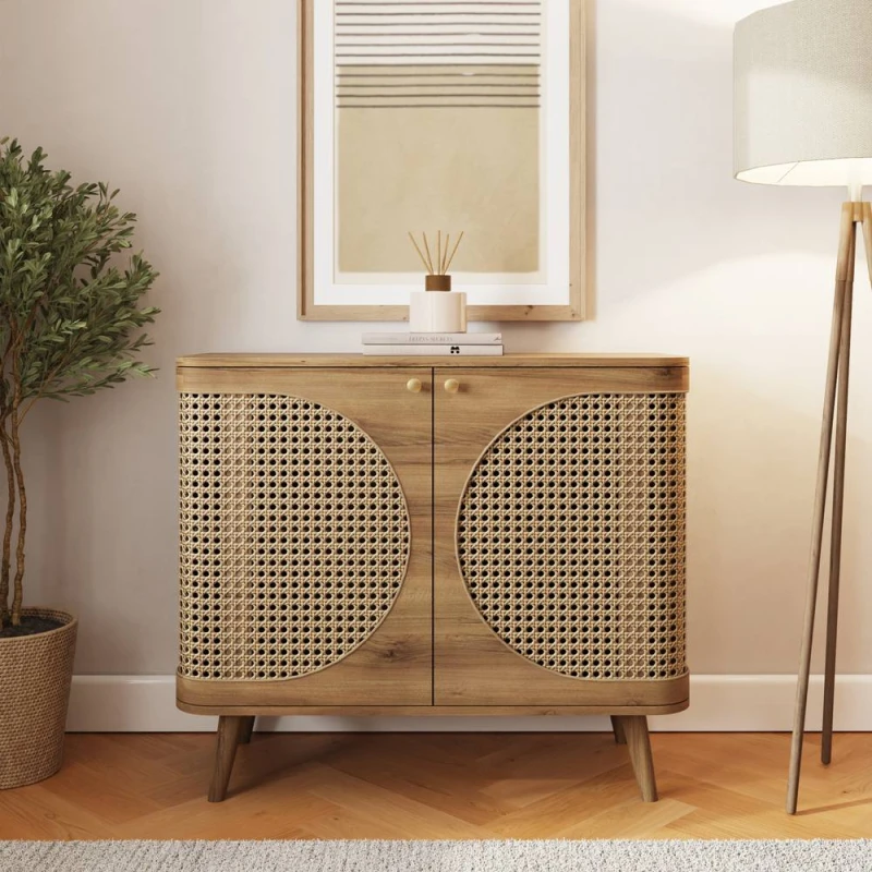 Image of Gfw Sorrel Compact Sideboard Oak WWARN Unisex