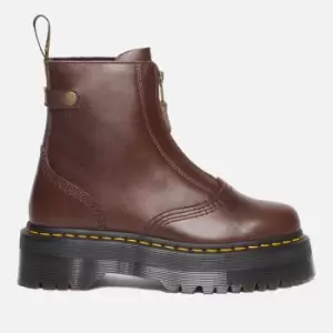 Image of Dr. Martens Womens Jetta Leather Boots - UK 8