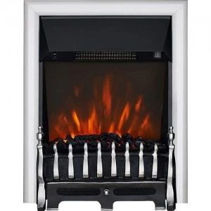 image of Focal Point Blenheim Electric Fire - Chrome Effect