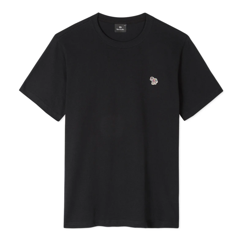 Image of Paul Smith Zebra Crew Neck T-Shirt - Black 3XL