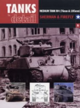 Image of Medium Tank M4 76mm and 105mm Sherman and Firefly Paperback