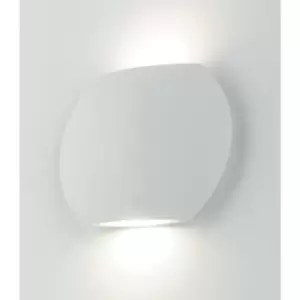 Image of Fan Europe MIURA Outdoor LED 2 Light Up Down Light White, IP54 520lm 3000K 16x12.8x3.5cm
