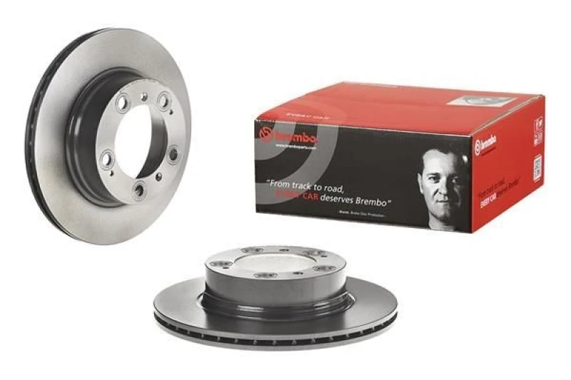 Image of BREMBO Brake disc BREMBO 09.D580.11