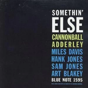 image of Somethin Else by Cannonball Adderley CD Album