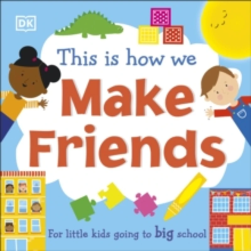 Image of DK This Is How We Make Friends Book Multi unisex