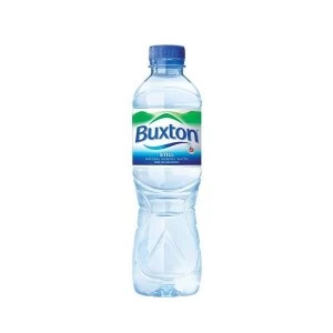 image of Buxton 500ml Natural Still Mineral Water 1 x Pack of 24 Ref 742887