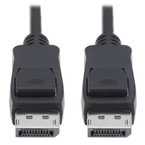 Image of Tripp Lite P580-010-V4 DisplayPort 1.4 Cable (M/M) - Ultra HD 8K HDR 4:2:0 HDCP 2.2 Latching Connectors Black 10 ft.