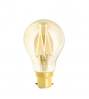 image of 4Lite WiZ Connected SMART LED WiFi Filament Bulb GLS Clear Amber - 4L1-8012