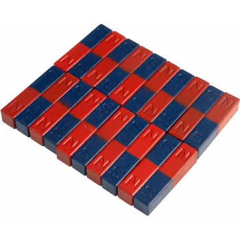 Image of Ferrite Magnets - Blocks - 9 x 9 x 40mm - Pack of 20 - Shaw Magnets