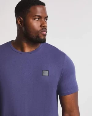Image of Hugo Boss Tales 1 Chest Logo T-Shirt Medium Purple Size L Men