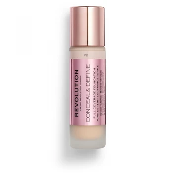Image of Makeup Revolution Conceal & Define Foundation F2