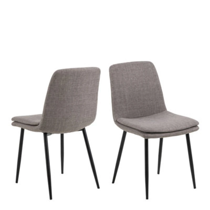 Image of Furniture To Go Becca Dining Chair In Light Brown Set Of 4