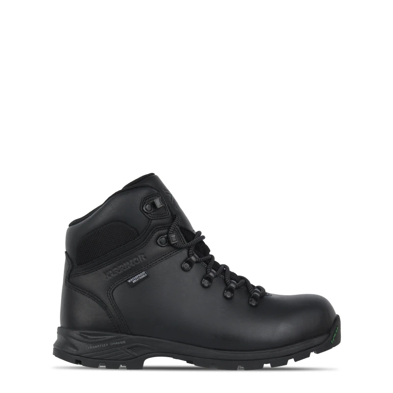 Image of Karrimor Skiddaw Waterproof Walking Boots Juniors Black male 3 (35.5)