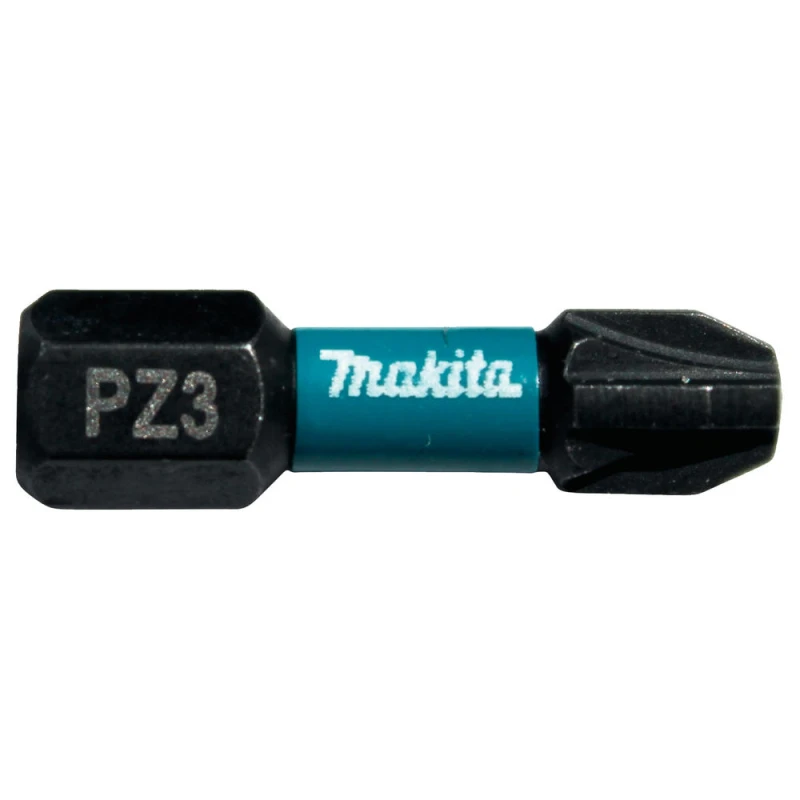 Image of Makita Impact Black Torsion Pozi Screwdriver Bits B-63650 Type: PZ3