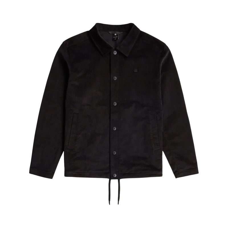 Image of G-Star Overshirt G-Star Cord Coach Noir Male S