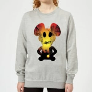 image of Danger Mouse Skyscraper Car Womens Sweatshirt - Grey - L