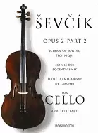 Image of sevcik for cello opus 2 part 2 school of bowing technique