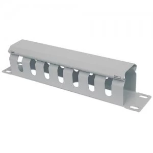 image of Intellinet 10" Cable Management Panel 1U Covered Grey