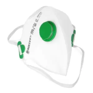 image of Beeswift Fold Flat P3 Mask with Valve White - Pack of 20