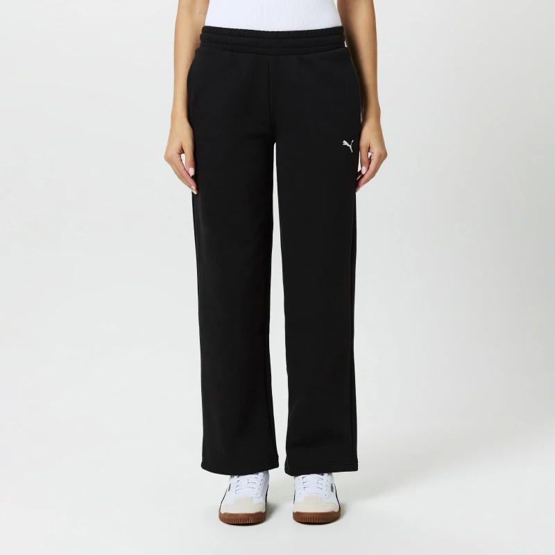 Image of Puma Single Cat Jogging Bottoms Womens - Black 12