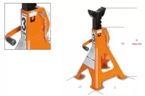 Image of Beta Tools 3010/T6 Jack Stand Pair 6000kg 030100006