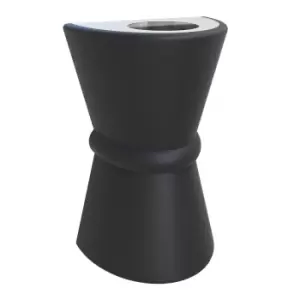 Image of Coastal Collection 2 Light Outdoor Up / Down Wall Light Black IP44, E27