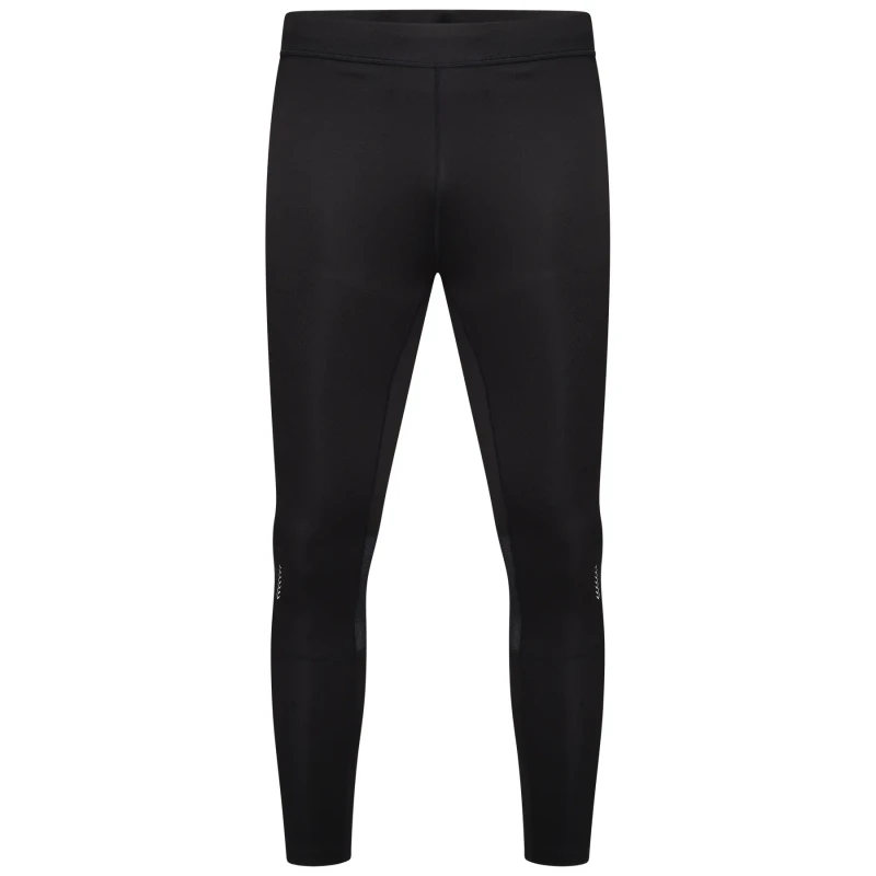 Image of Dare 2b Dare 2b Men 'Abaccus II' Reflective Fitness Tights in Black Size: large Black L Male 5057538806388