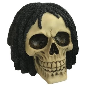 Image of Rasta Skull Ornament