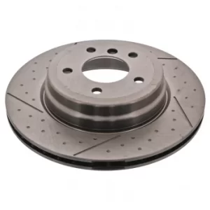 Brake Disc 43800 by Febi Bilstein Rear Axle