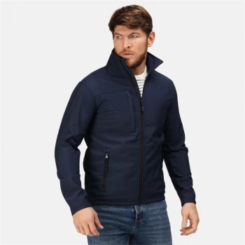 Image of Regatta Octagon II 3 Layer Sotshell Jacket - Navy(SlGrey)