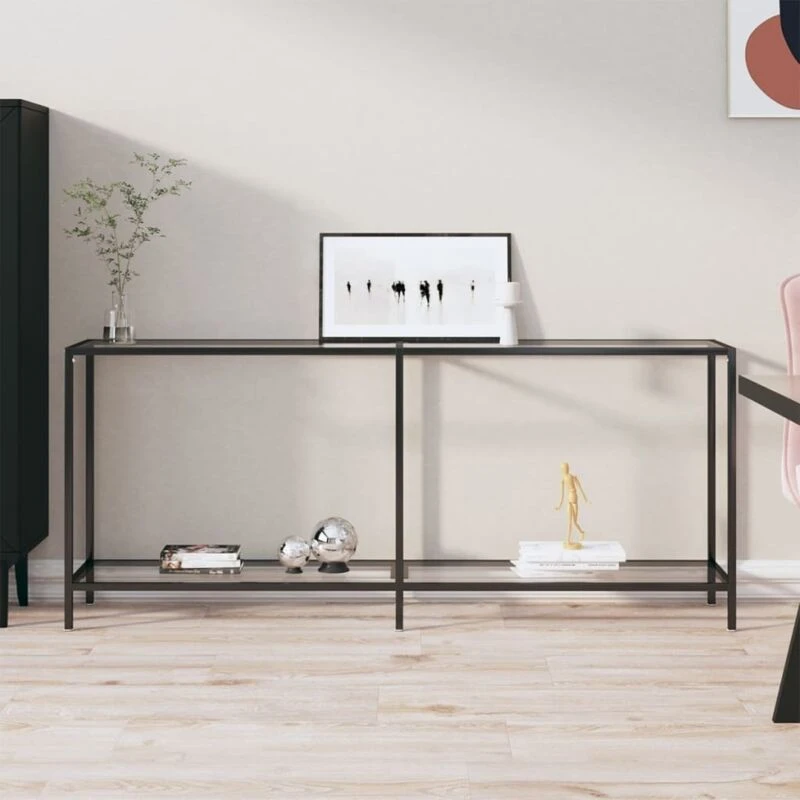 Image of VIDAXL Console Table Transparent 180x35x75.5cm Tempered Glass Vidaxl 8720286462997
