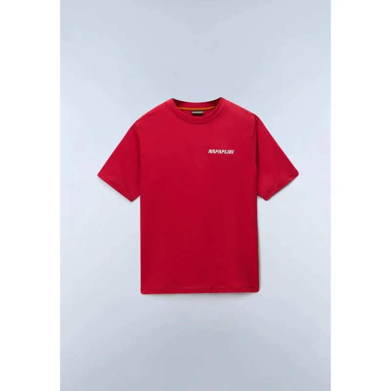 Image of T-Shirt Napapijri Sol Rouge Male XS