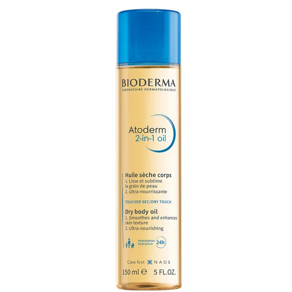 Image of Bioderma Exclusive Atoderm 2-in-1 Dry Body Oil 150ml