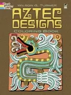 Image of aztec designs coloring book