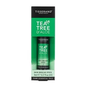 Image of Tisserand Aromatherapy Tea Tree and Aloe Rescue Stick 8ml