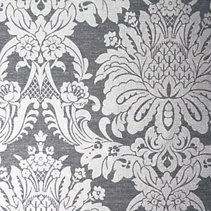 Image of Boutique Vogue Wallpaper Charcoal - 10m