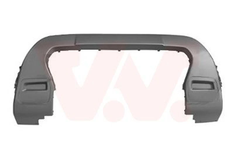 Image of VAN WEZEL Bumper moulding VAN WEZEL 1557580