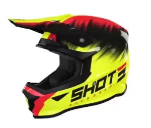 image of SHOT Furious Kid Versus Neon Yellow Red Glossy M