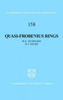 Image of Quasi-Frobenius Rings by W. K. Nicholson Hardback