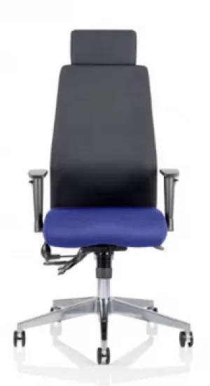 Image of Onyx Bespoke Colour Seat With Headrest Admiral Blue
