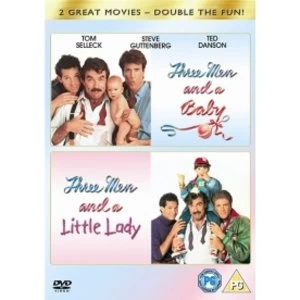 image of Three Men And A Baby / Three Men And A Little Lady DVD