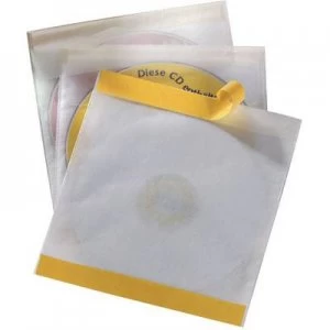 Image of Durable CD box 1 CD/DVD/Bluray Polypropylene Transparent 10 pcs 521019