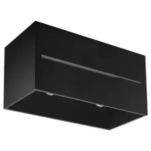 image of Sollux Plafond Lobo 2 Black