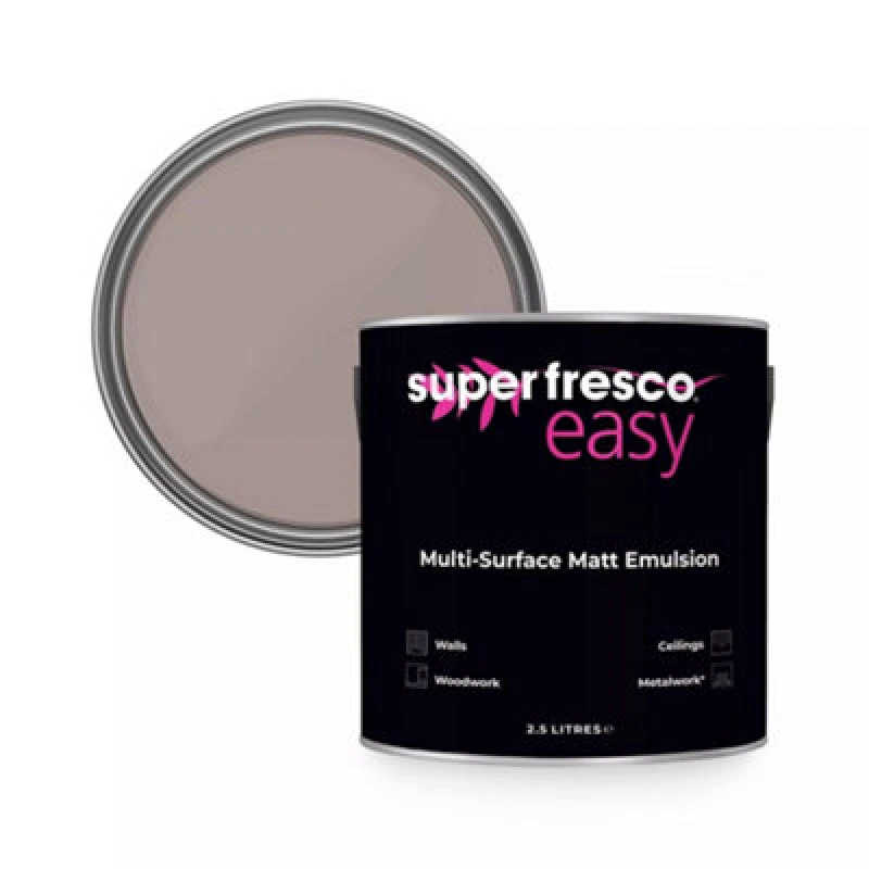 Image of Graham & Brown Sfe Multi-surface Matt Emulsion 2.5L - Blush Crush 115815