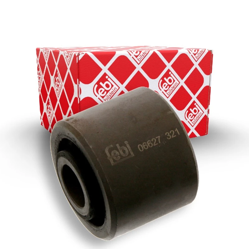 Image of FEBI BILSTEIN 06627 Stabilizer Bushes Rear Axle, Elastomer Elastomer Anti-roll Bar Bush Kit (1334)