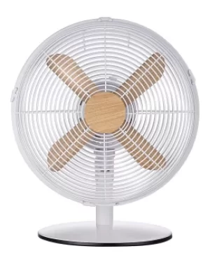 image of Russell Hobbs 12" Desk Fan RHMDF1201WDW