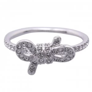 Image of Swarovski Swarovski Lifelong Bow Ring - Silver