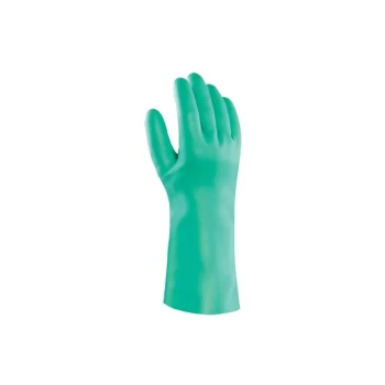 Image of 37-655 SOLVEX GREEN GAUNT LETS SIZE 8 - Ansell